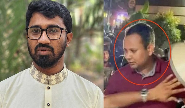 লাল পোশাক পরিহিত সেই ব্যক্তির পরিচয় নিয়ে গুরুত্বপূর্ণ তথ্য দিলেন রাশেদ খাঁন