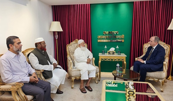 আমীরে জামায়াতের সঙ্গে কসোভো রাষ্ট্রদূতের সাক্ষাৎ