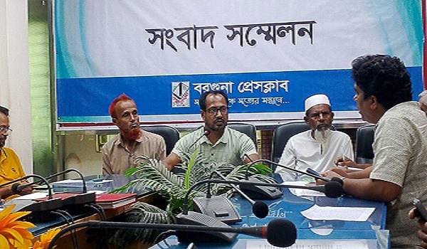 বরগুনাতে চাঁদা দাবি ব্যবসায়ীকে প্রাণনাশের হুমকি