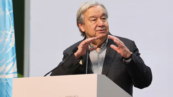 ইসরায়েলের বিরুদ্ধে জাতিসংঘ মহাসচিবের কড়া নিন্দা