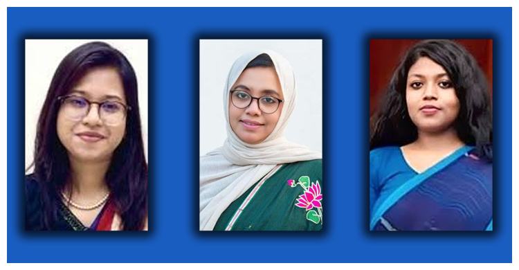 এনসিপির নারী শাখার আত্মপ্রকাশ, নেতৃত্বে মনিরা-মিতু-নুসরাত