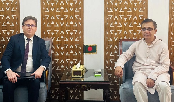 বাণিজ্যমন্ত্রীর সাথে তুরস্কের রাষ্ট্রদূতের সাক্ষাত