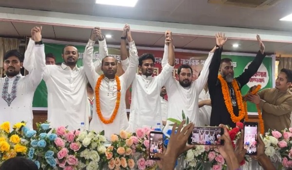 এনসিপিতে যোগ দিলেন ইসহাক-ফ্লোরা-কাফি-রনি