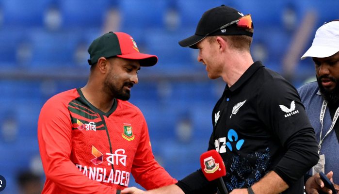 নিউজিল্যান্ডের বিপক্ষে টস জিতে ফিল্ডিংয়ে বাংলাদেশ