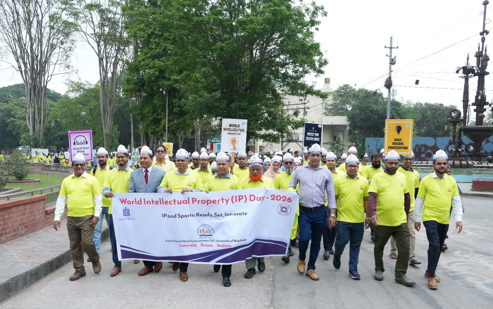 রাবিতে উৎসবমুখর বিশ্ব মেধাসম্পদ দিবস ২০২৬ উদযাপন