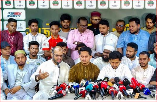 জামায়াতের সাবেক আমিরের ছেলের এনসিপিতে যোগদান
