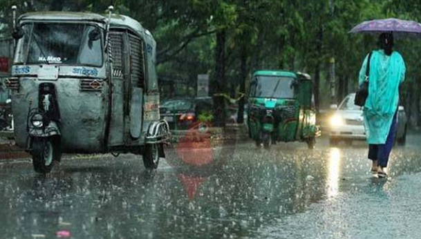 মৌসুমি বায়ুর প্রভাবে ৫ বিভাগে  টানা বৃষ্টির আভাস
