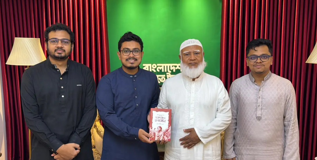 বিরোধীদলীয় নেতার সঙ্গে ডাকসু নেতাদের সাক্ষাৎ