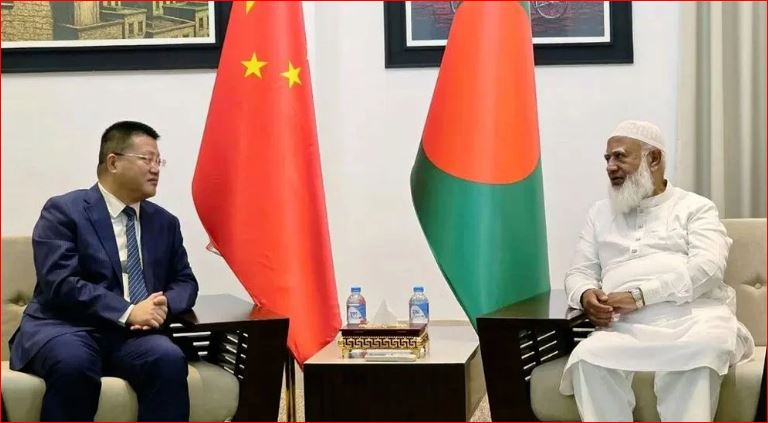 ডা. শফিকুর রহমানের সঙ্গে চীনা রাষ্ট্রদূতের বিদায়ী সাক্ষাৎ