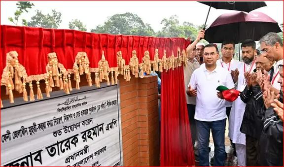 ফেনীর ‘মুহুরী-কহুয়া’ সেচ প্রকল্পের উদ্বোধন করলেন প্রধানমন্ত্রী