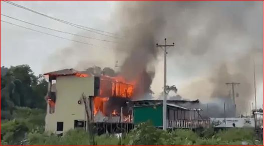 কক্সবাজারে আগুন: রিসোর্টের মালিকদের নামে মামলা, গ্রেফতার ম্যানেজার